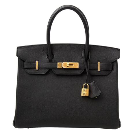 hermes birkin 30 black epsom ghw price|hermes birkin 30 street style.